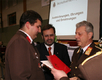 Christian Schopper - Ernennung zum Mitarbeiter im Bezirksfeuerwehrkommando und Verdienstmedaille 3. Klasse